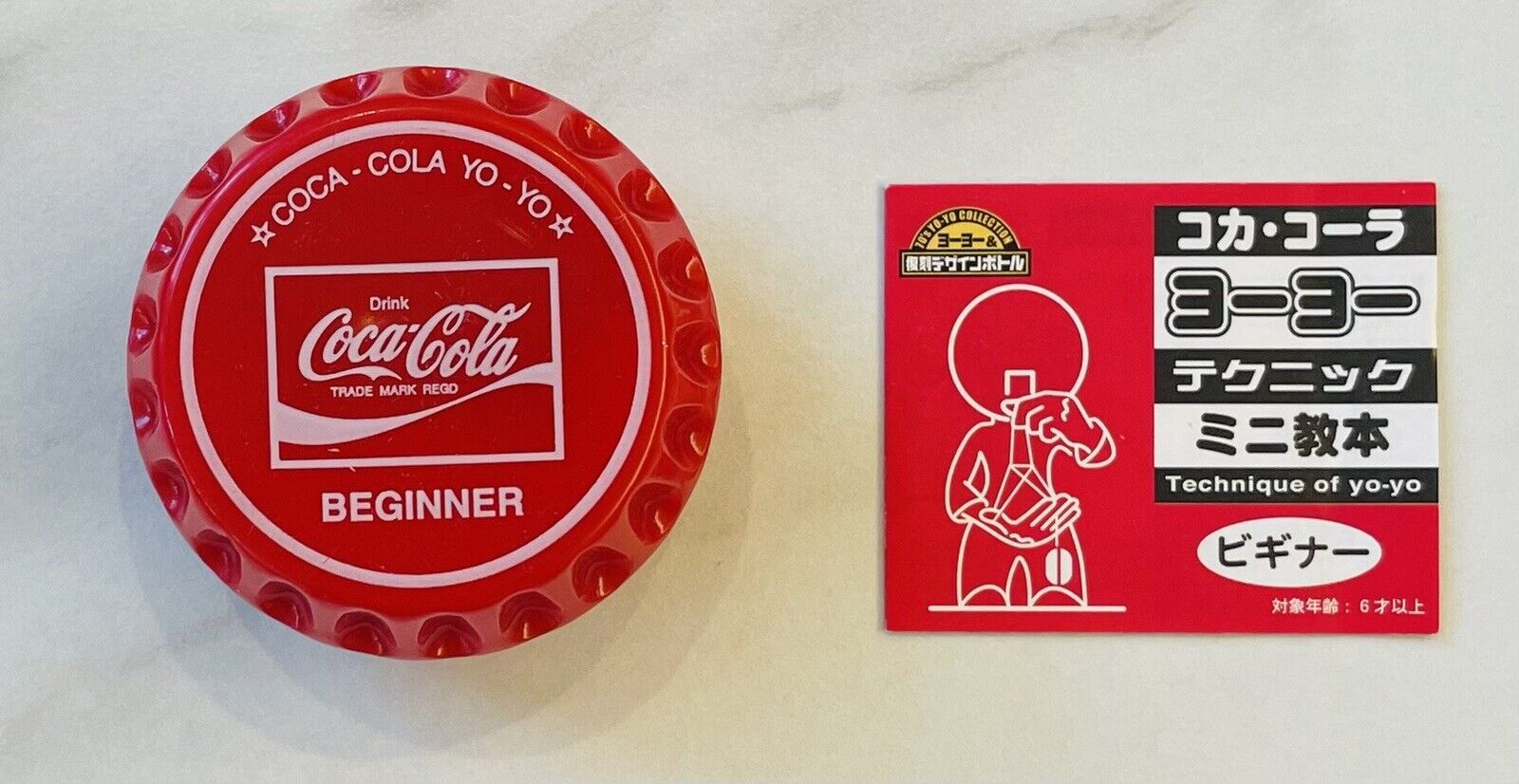 COCA COLA Spinner YO-YO Beginner Japanese Edition,2005,rare