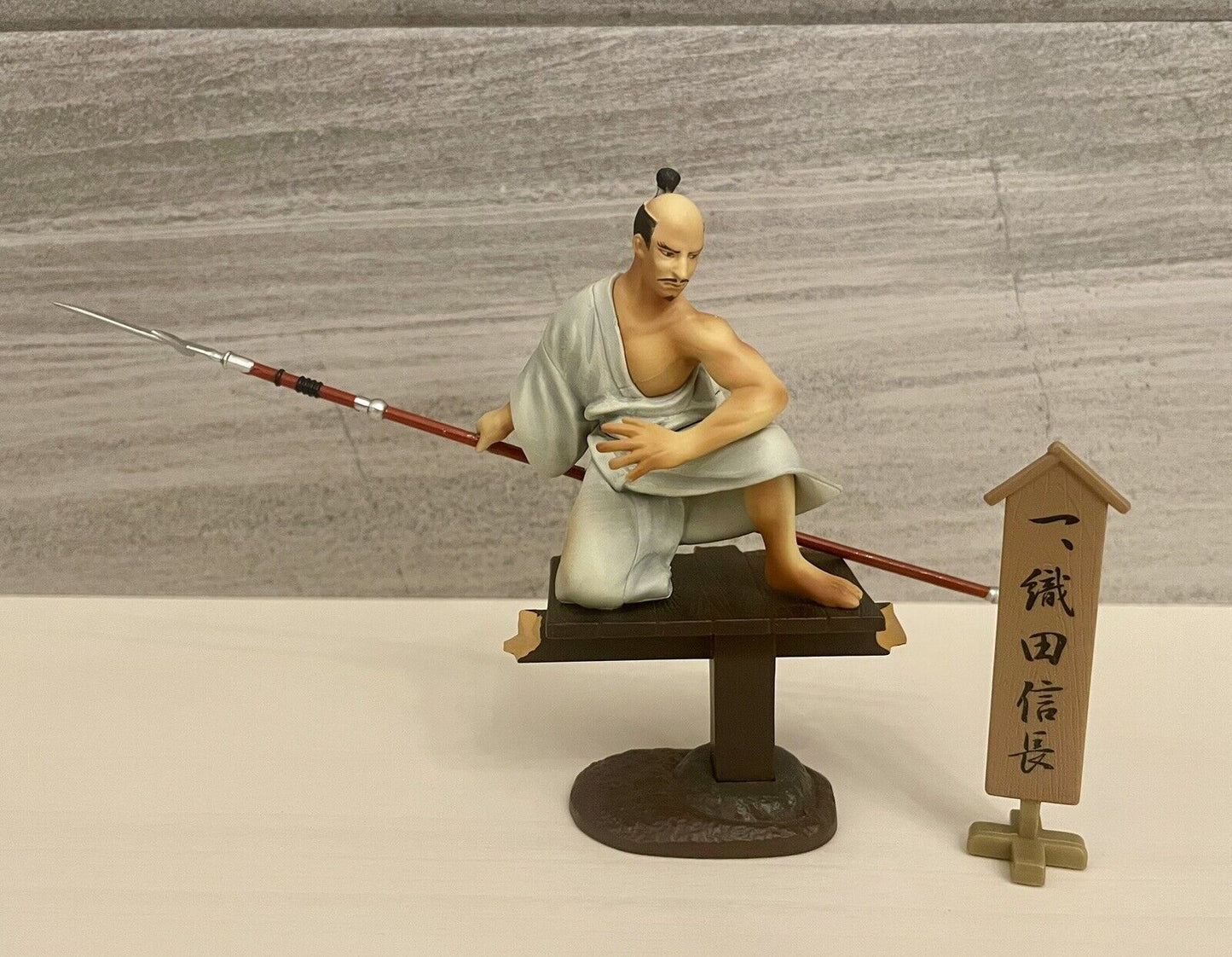 Oda Nobunaga Small figure Sengoku Period Warrior Bushi good condition