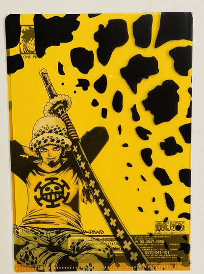 ONE PIECE file folder and a big card/2011/Rare/from Japan/Trafalgar Law