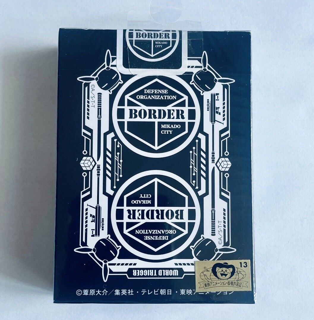 Bicycle Playing Cards World Trigger Anime New Sealed from Japan