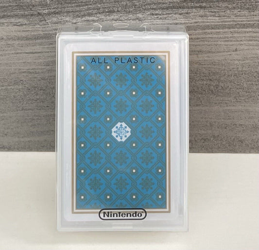 Nintendo plastic playing cards NAP623 Indigo New Sealed