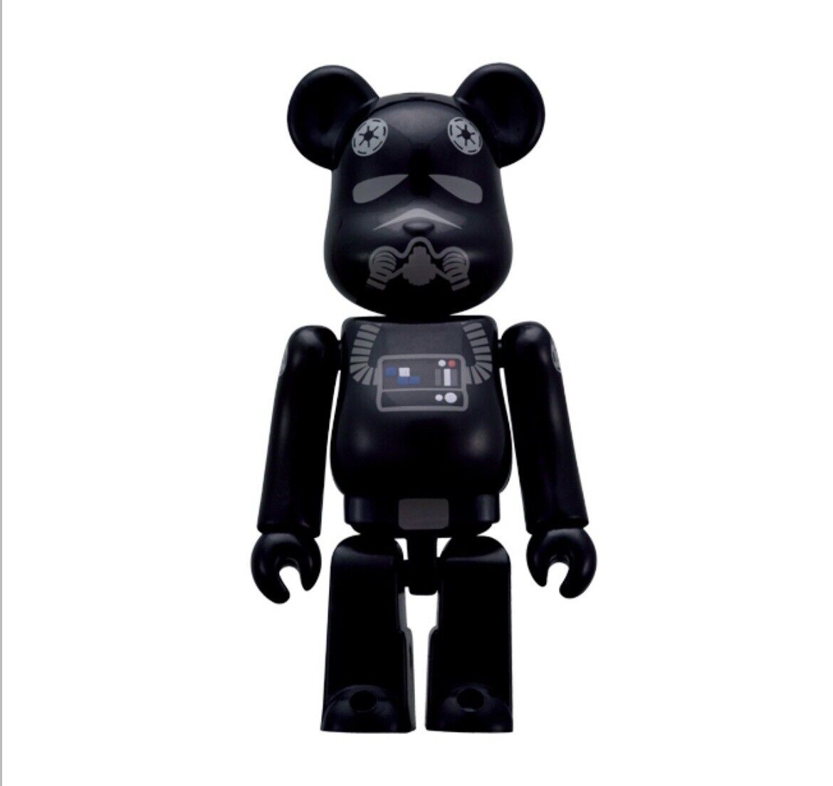 Star Wars Bearbrick Small Figure Key Chain Pepsi TIE FIGHTER PILOT New 2008