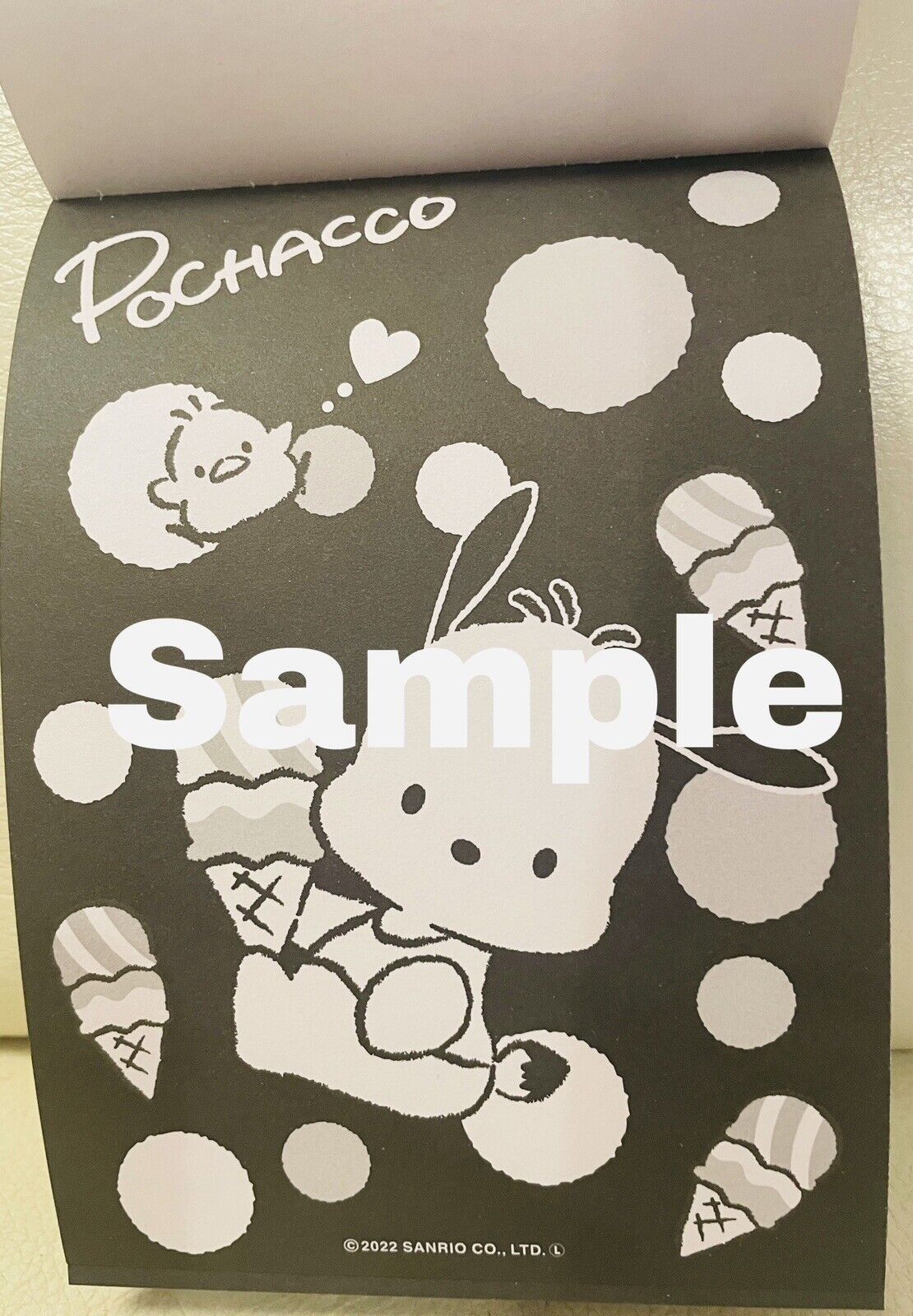 Sanrio Coloring Book Black Version New! So Cute♡ Japanese Edition