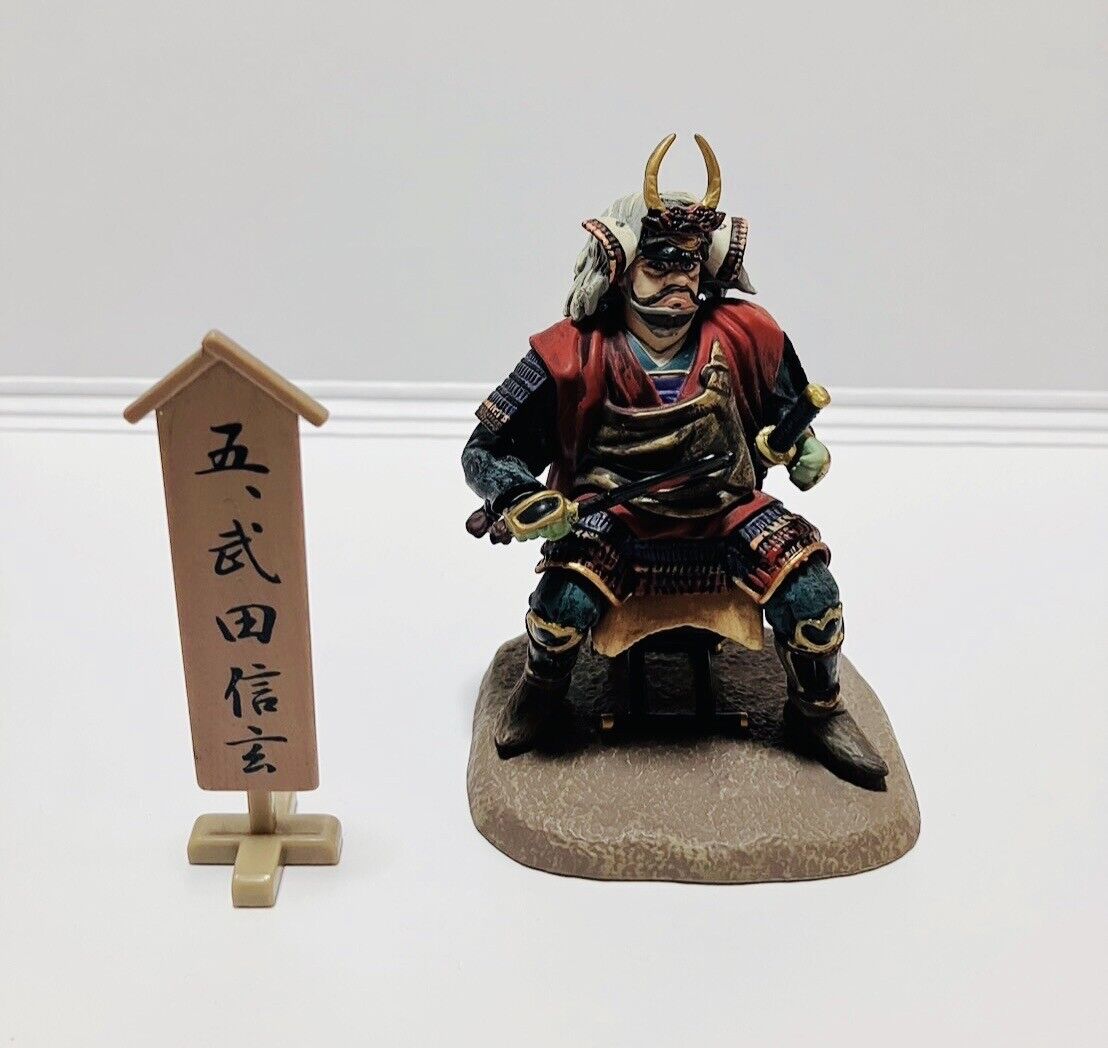 Takeda Shingen Small figure Sengoku Period Warrior Bushi Samurai good condition