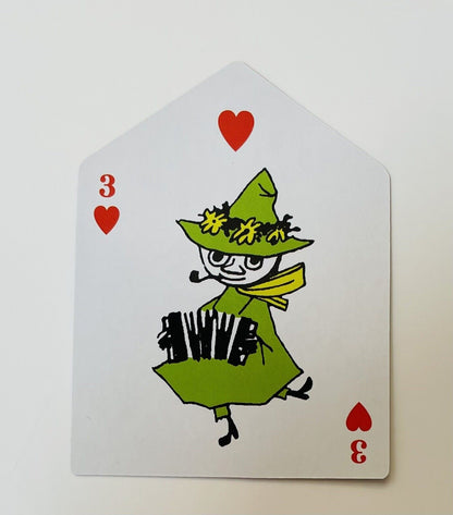 Moomin Playing Cards by KFC/Rare/House shaped/From Japan/New