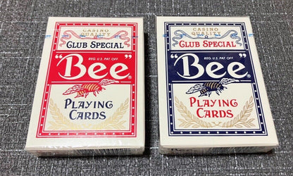 Bee Standard Poker Playing Cards Club Special Diamond Back Set of 2 decks