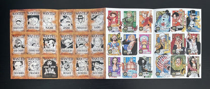 ONE PIECE Mini Cards 36 cards set " Imagine Wanted " 2024 Saikyo jump New Sealed