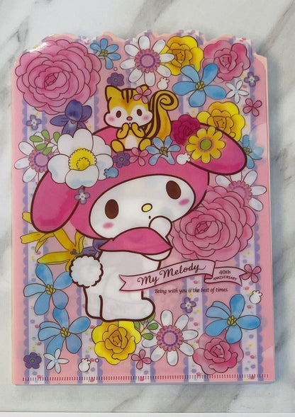 My Melody notebook and folder.so cute♡rare.