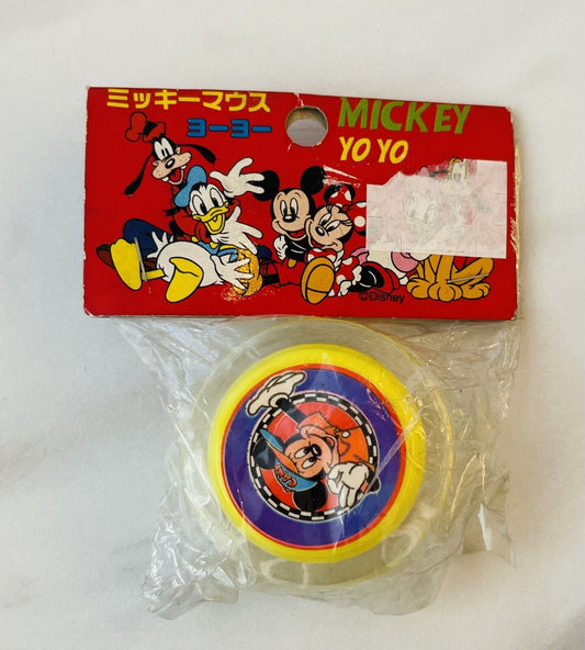 Disney Mickey Mouse retro YO-YO spinner rare new sealed