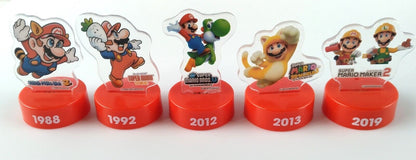 Super  Mario Bros. bottle cap marker limited edition set of 5