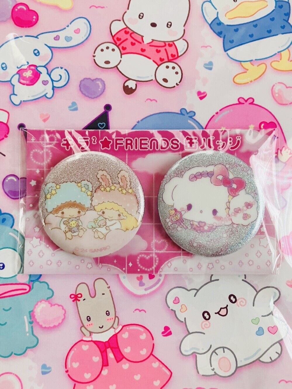 Sanrio Magazine Strawberry News May 2024 with Cute Can Badges ＃6 ♡