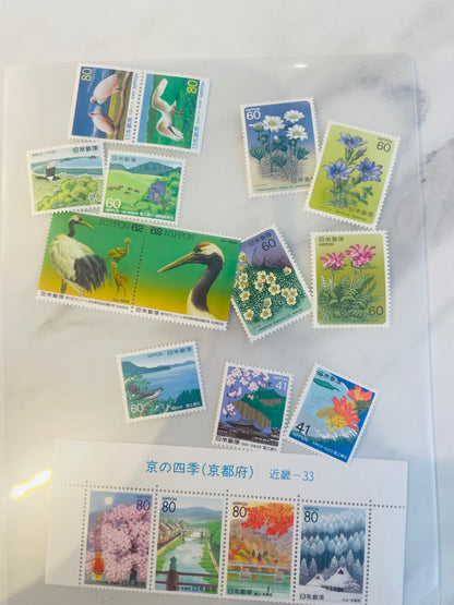 Japanese postage stamps for Mr.Robert 5.17