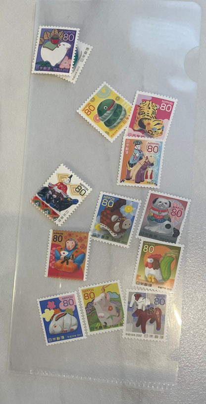 Japanese posage stamps for Mr.Robert 6.12