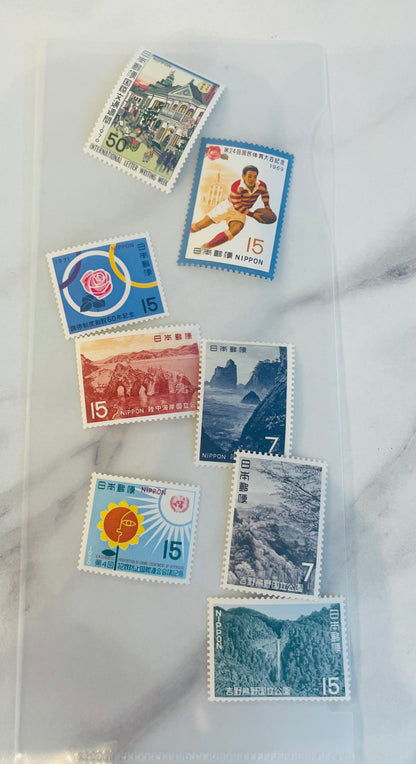 Japanese postage stamps for Mr.Robert 5.17